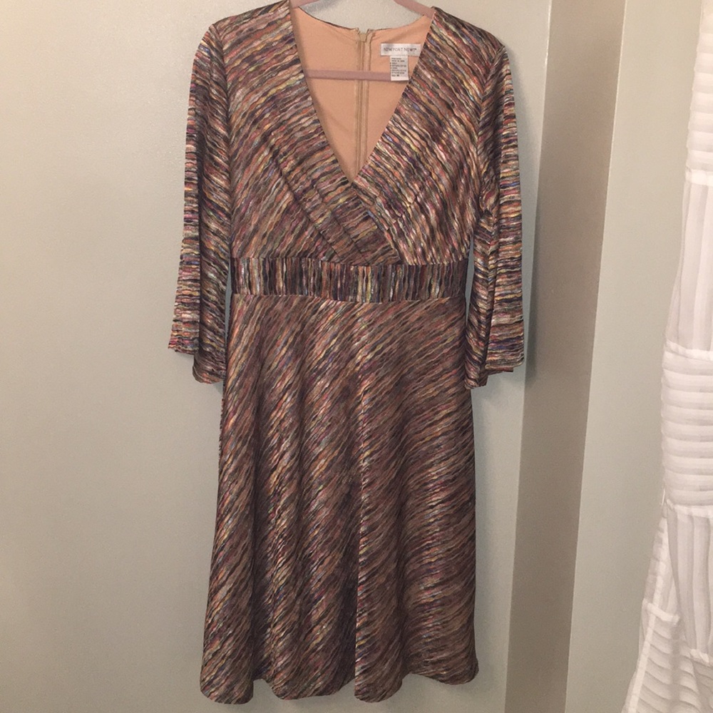 Gorgeous dress. With shimmer threads
